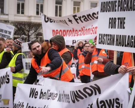 Лоша новина от Европарламента вбеси шофьорите ни в Брюксел