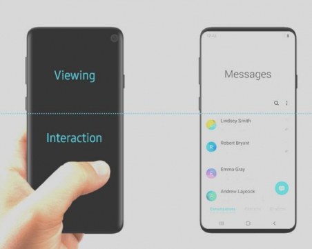 Samsung случайно разкри дизайна на S10