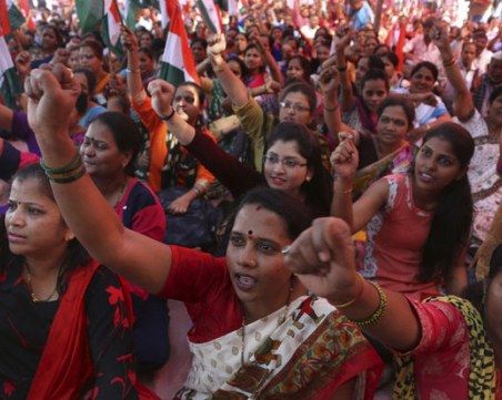 200 милиона души протестираха в Индия
