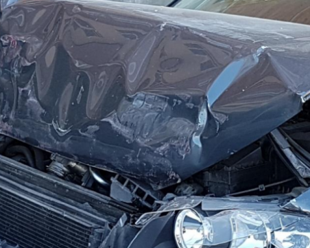 Кола с български номера е помела четири паркирани коли в Македония