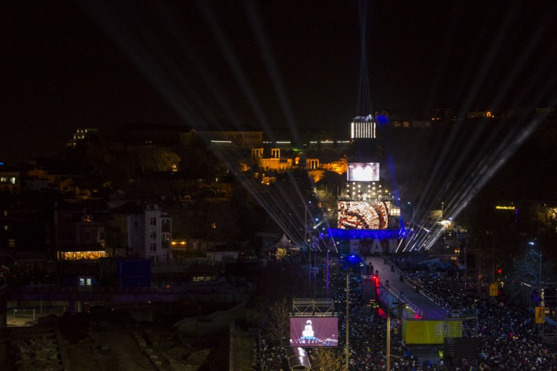 Над 50 000 души са гледали на живо откриването на ЕСК в Пловдив