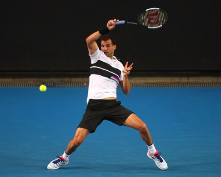 Убедителен Григор се класира за третия кръг в Мелбърн ВИДЕО