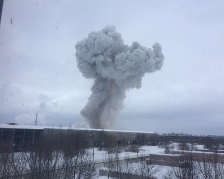 Взриви се цех в Ленинградска област
