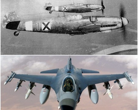 Лика-прилика сме с ястребовите F-16, също като на гол корем чифте пищови