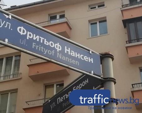 Имената на хората, които висят по табелите: Фритьоф Нансен