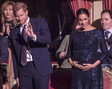 Меган Маркъл се появи с рокля, напомняща на принцеса Даяна