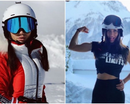 Зимна приказка! Атлетична пловдивчанка се изкачи на 3048 метра в Тиролските Алпи СНИМКИ