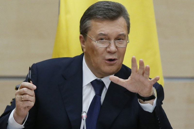 Съдът призна бившия президент на Украйна за виновен в държавна измяна