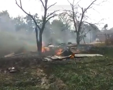 Бомбардировач се разби в Индия ВИДЕО