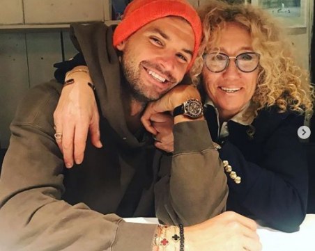 Григор Димитров честити РД на майка си с мили СНИМКИ