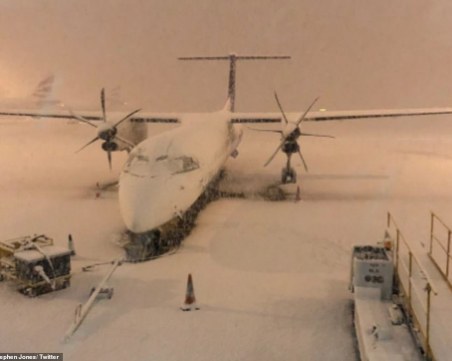 Великобритания в снежен плен