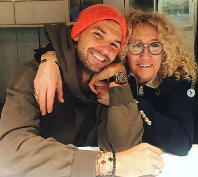 Григор Димитров честити РД на майка си с мили СНИМКИ