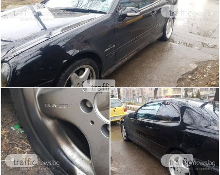 Подпалиха колата на пловдивски таксиметров бос, било за отмъщение СНИМКИ и ВИДЕО