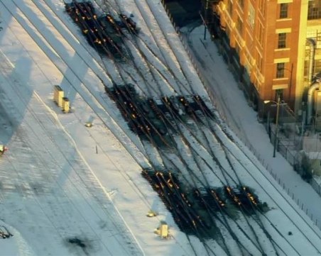 Заради студовете палят релси в САЩ ВИДЕО