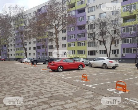 Скоби никнат по всички нови паркинги в Кършияка в Пловдив, отдадени са близо 300 места СНИМКИ