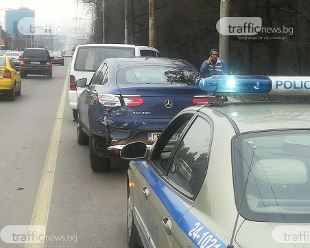 Жена с комоцио след катастрофа на