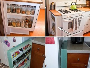 Как да оползотворите страницата на шкафовете в кухнята? СНИМКИ