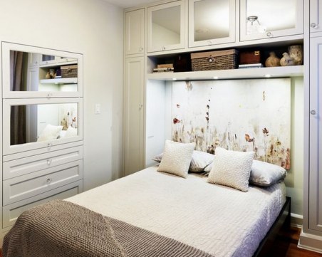 Как да подредим всичките си вещи в малка спалня? СНИМКИ
