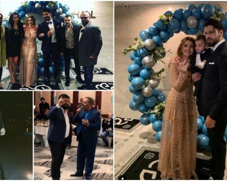 Фики Стораро вдигна пищно парти за 1-вия рожден ден на сина си Тунчер СНИМКИ