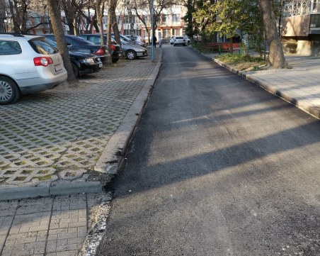 Преасфалтираха улица в 
