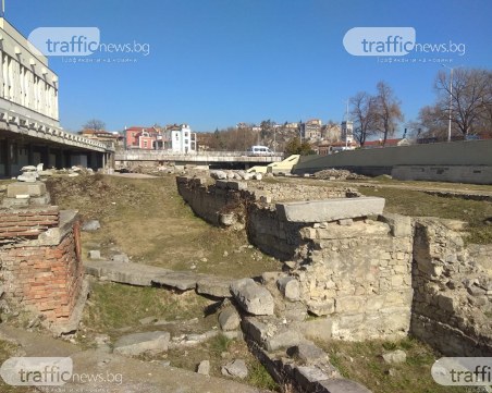 Проектират и останалата част от древния Форум в Пловдив, завършват ринга на площада СНИМКИ