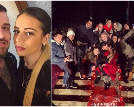 Жоро Форца с романтично предложение за брак на въжения мост край Гребната база ВИДЕО