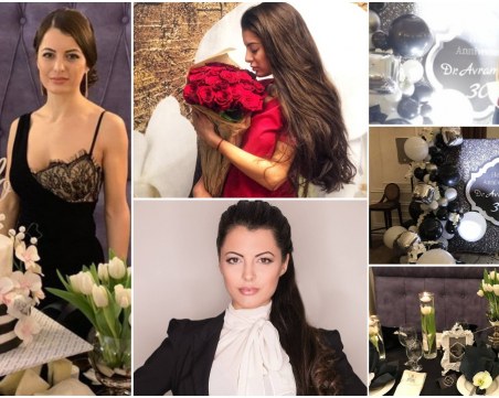 Д-р Цвета Аврамова посрещна своя 30-годишен юбилей с елегантно парти СНИМКИ