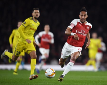 Арсенал показа на БАТЕ Борисов - всяко чудо за 3:0 дни ВИДЕО