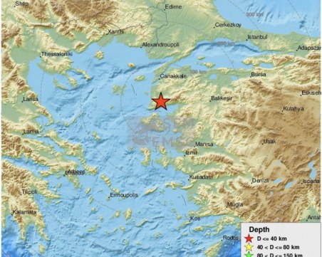 Силен трус в Турция се усети в Пловдив и в София