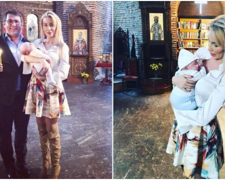 Антония и Ивайло Батинкови показаха малкия Благовест СНИМКИ