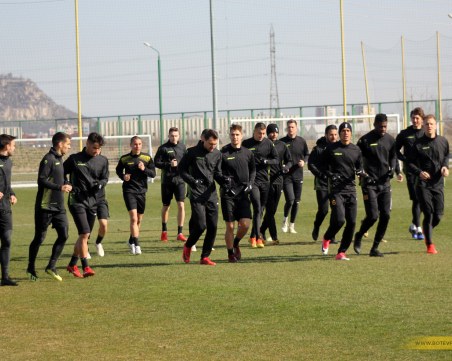 Ботев с три промени за мача с Дунав утре