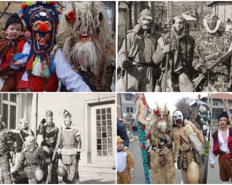 Карнавалите в Първенец: Традиция, предавана от баща на син, поколения наред СНИМКИ и ВИДЕО