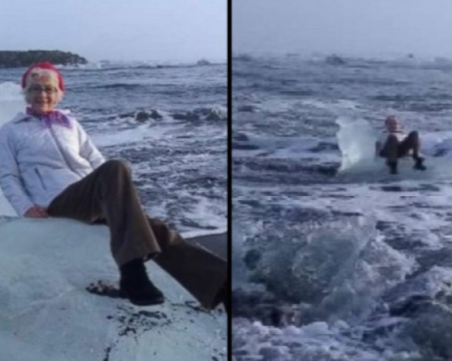 Баба се качи на леден трон, Посейдон се опита да я отвлече СНИМКИ/ВИДЕО