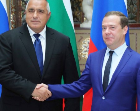 Бойко Борисов увери Медведев,  че Брюксел е ОК за руския газ