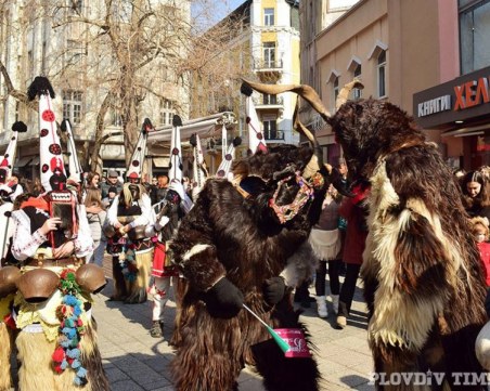 Кукери ще разтърсят днес центъра на Пловдив