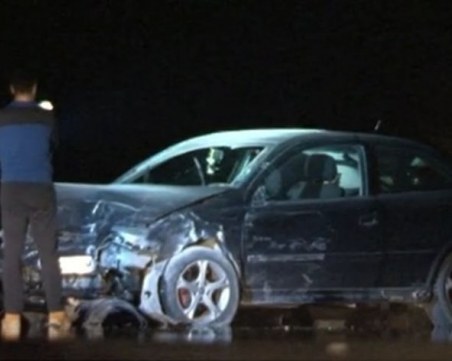 Неправилно изпреварване е причината за жестоката катастрофа край Пловдив, в която загина млад мъж СНИМКИ