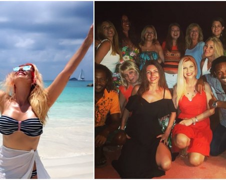 Нелина с екзотичен рожден ден на Сейшелските острови СНИМКИ