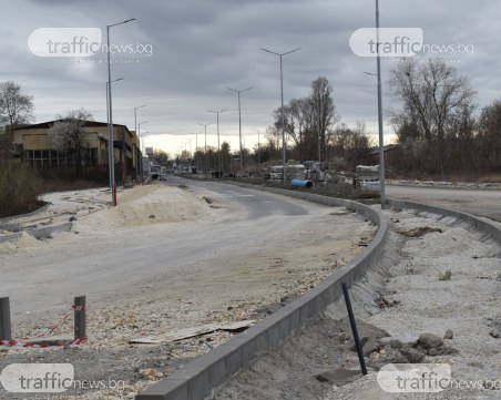 Новият булевард на Пловдив на финалната права, откриват го септември СНИМКИ и ВИДЕО