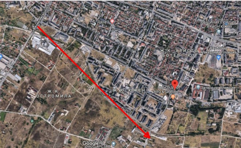 Правят булевард на мястото на стара жп линия в Кючука, ще е алтернатива на бул. 