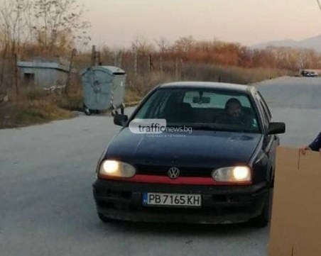 Откриха задигнатия Голф на пловдивчанин, разбит и обран на Скобелева майка СНИМКИ