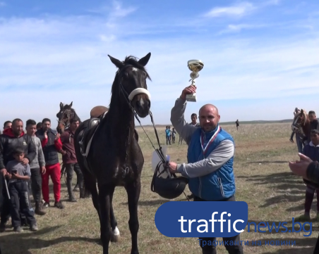 Шериф Садък и конят Клея са големите победители от кушиите в Асеновград ВИДЕО