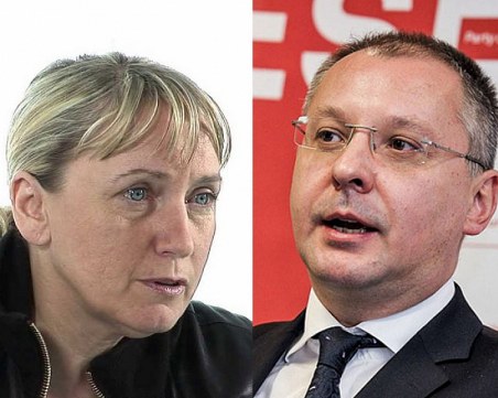 Йончева и Станишев в опит да умиротворят БСП