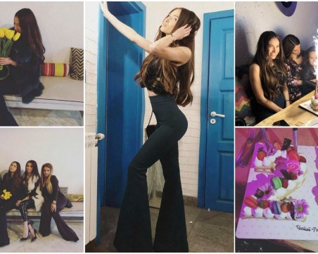 Двоен празник за Теди Карагяурова! Посрещна рожден ден и имен ден с купон по женски СНИМКИ