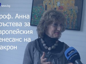 Политологът проф. Анна Кръстева: Макрон говори на цяла Европа! ВИДЕО