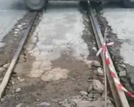 Релси в асфалта тестват броните! Колко ли коли ще издържат? ВИДЕО