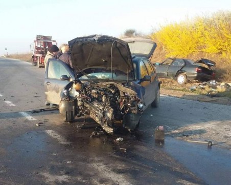 Пет пъти хващан без книжка, че и пиян, помля БМВ край Шумен СНИМКИ