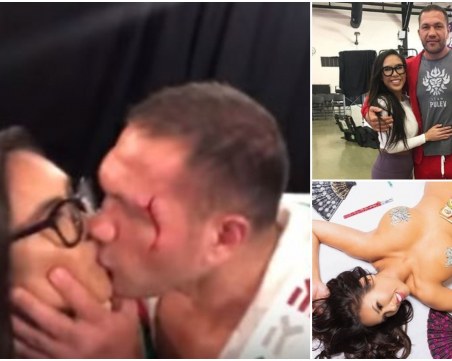 Къде си? Андреа? Кобрата награби секси репортерка след победа в САЩ ВИДЕО и СНИМКИ