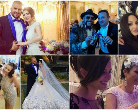 Сватбената фиеста на Софи и Гринго събра почти цялата музикална гилдия ВИДЕО и СНИМКИ