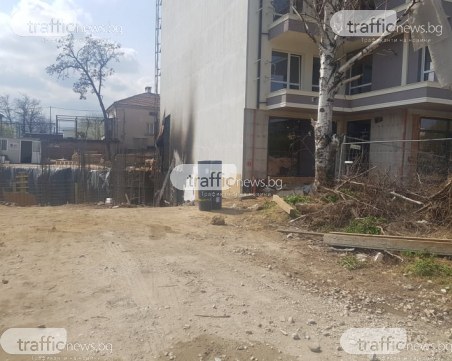 Горелка подпали сграда на Коматевско шосе, три пожарни се бореха с пламъците ВИДЕО и СНИМКИ