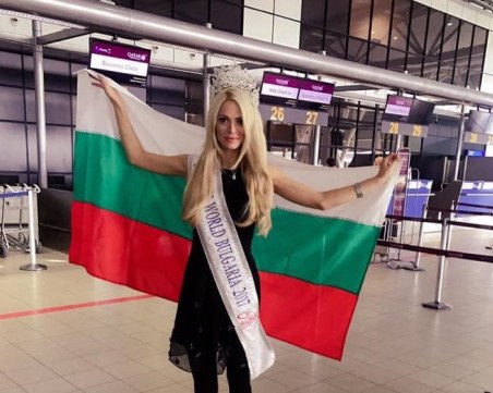 Мис България Свят Вероника Стефанова стана майка СНИМКИ